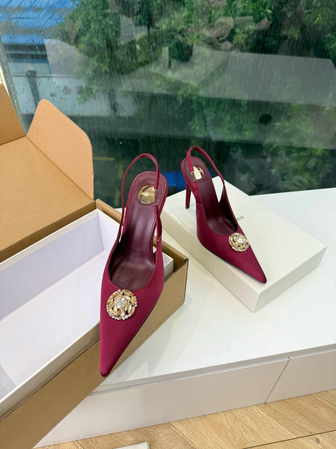 G288顶级品质Saint Laurent / 圣罗兰新款凉鞋尖头高跟鞋YSL姐姐的美丽尤物高跟鞋 又是人间圣罗兰 Ro G288顶级品质Saint Laurent / 圣罗兰新款凉鞋尖头高跟鞋YSL姐姐的美丽尤物高跟鞋 又是人间圣罗兰 Ro