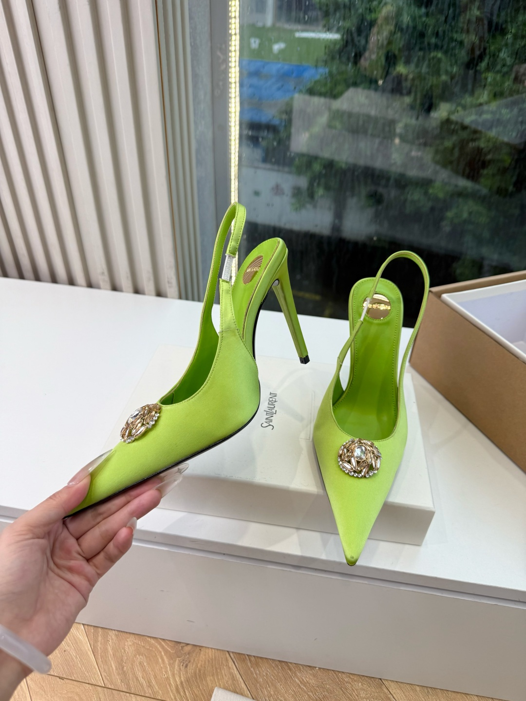 G288顶级品质Saint Laurent / 圣罗兰新款凉鞋尖头高跟鞋YSL姐姐的美丽尤物高跟鞋 又是人间圣罗兰 Ro G288顶级品质Saint Laurent / 圣罗兰新款凉鞋尖头高跟鞋YSL姐姐的美丽尤物高跟鞋 又是人间圣罗兰 Ro