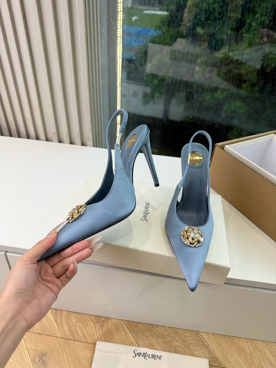 G288顶级品质Saint Laurent / 圣罗兰新款凉鞋尖头高跟鞋YSL姐姐的美丽尤物高跟鞋 又是人间圣罗兰 Ro G288顶级品质Saint Laurent / 圣罗兰新款凉鞋尖头高跟鞋YSL姐姐的美丽尤物高跟鞋 又是人间圣罗兰 Ro