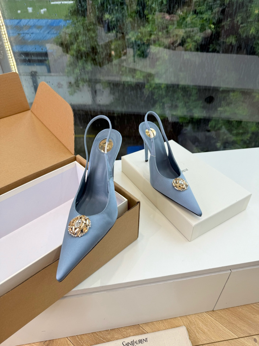 G288顶级品质Saint Laurent / 圣罗兰新款凉鞋尖头高跟鞋YSL姐姐的美丽尤物高跟鞋 又是人间圣罗兰 Ro G288顶级品质Saint Laurent / 圣罗兰新款凉鞋尖头高跟鞋YSL姐姐的美丽尤物高跟鞋 又是人间圣罗兰 Ro