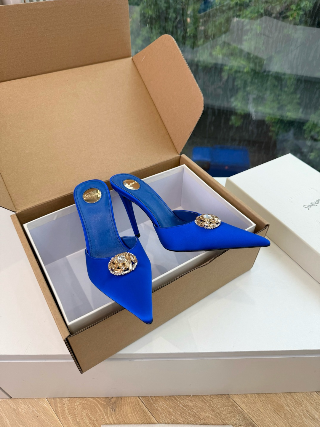 G288顶级品质Saint Laurent / 圣罗兰新款凉鞋尖头高跟鞋YSL姐姐的美丽尤物高跟鞋 又是人间圣罗兰 Ro G288顶级品质Saint Laurent / 圣罗兰新款凉鞋尖头高跟鞋YSL姐姐的美丽尤物高跟鞋 又是人间圣罗兰 Ro
