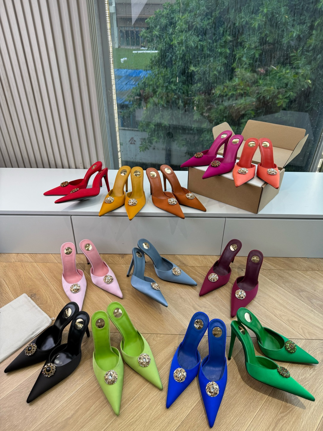 G288顶级品质Saint Laurent / 圣罗兰新款凉鞋尖头高跟鞋YSL姐姐的美丽尤物高跟鞋 又是人间圣罗兰 Ro