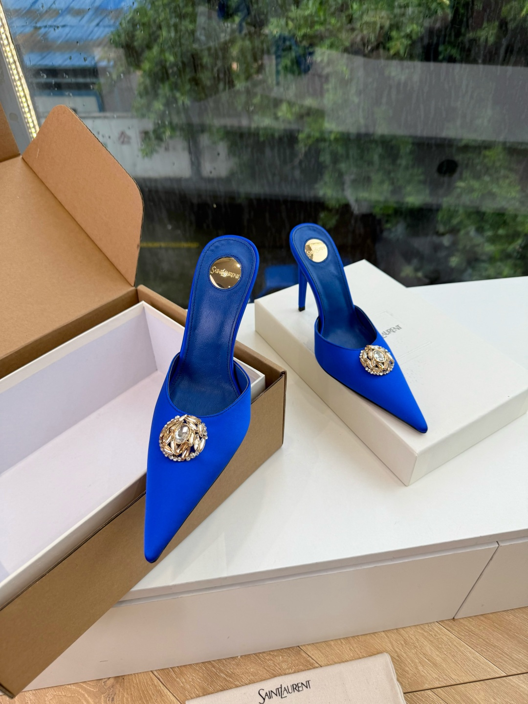 G288顶级品质Saint Laurent / 圣罗兰新款凉鞋尖头高跟鞋YSL姐姐的美丽尤物高跟鞋 又是人间圣罗兰 Ro G288顶级品质Saint Laurent / 圣罗兰新款凉鞋尖头高跟鞋YSL姐姐的美丽尤物高跟鞋 又是人间圣罗兰 Ro