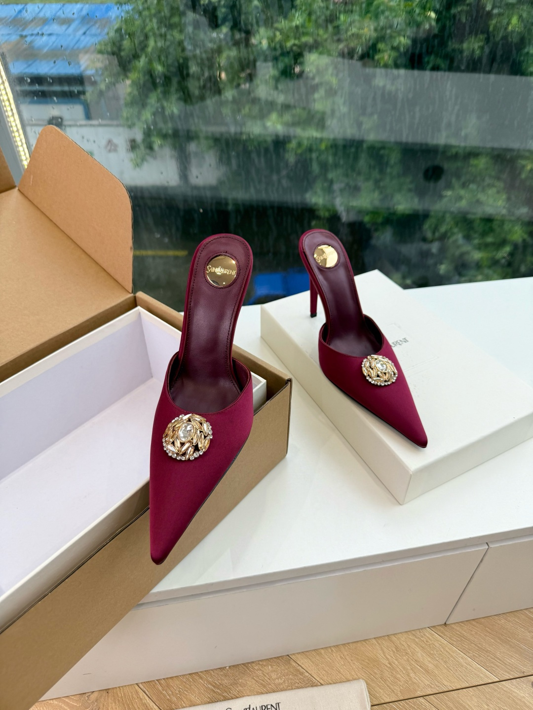 G288顶级品质Saint Laurent / 圣罗兰新款凉鞋尖头高跟鞋YSL姐姐的美丽尤物高跟鞋 又是人间圣罗兰 Ro G288顶级品质Saint Laurent / 圣罗兰新款凉鞋尖头高跟鞋YSL姐姐的美丽尤物高跟鞋 又是人间圣罗兰 Ro