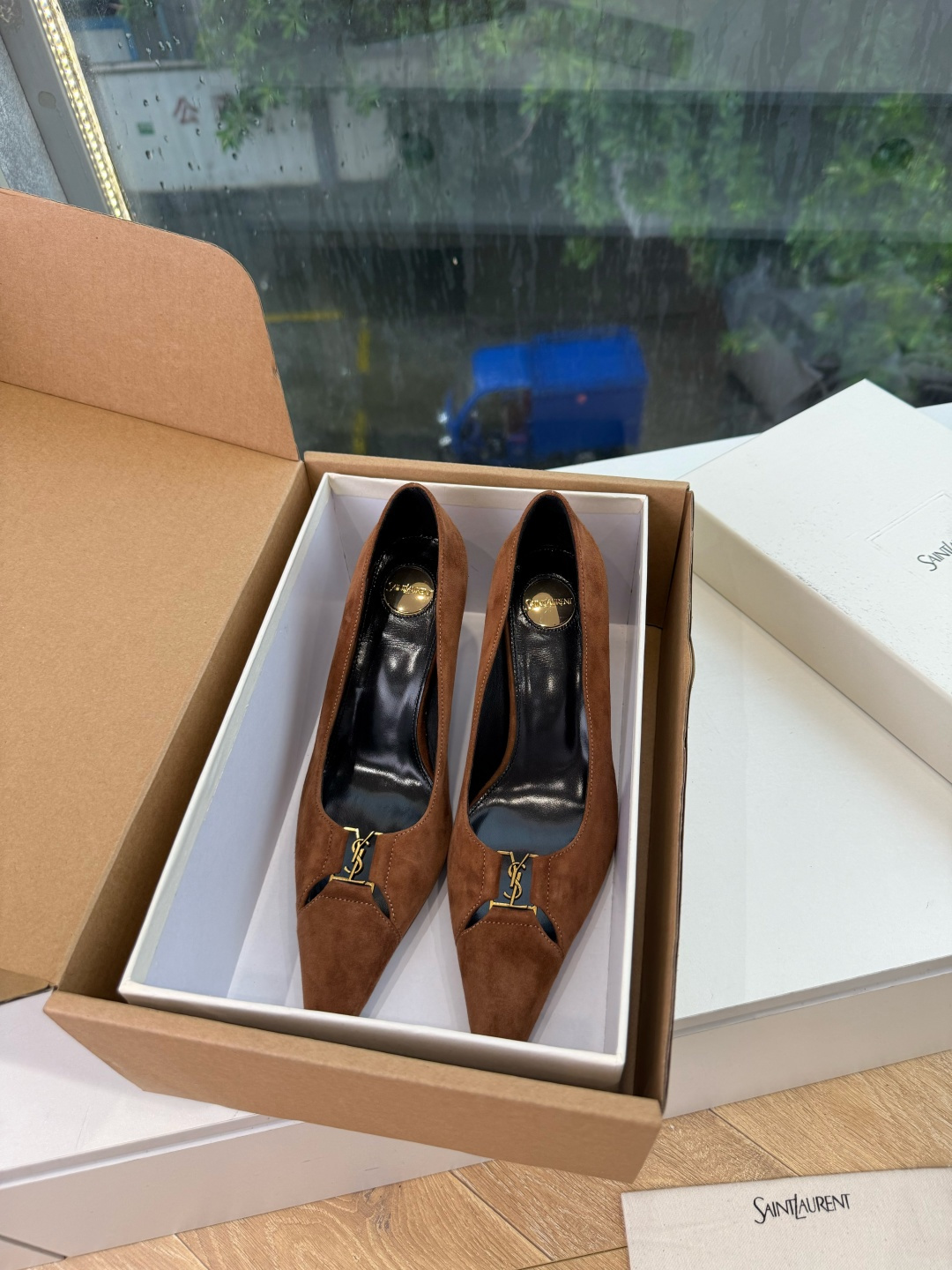 G288顶级品质Saint Laurent / 圣罗兰新款单鞋尖头高跟鞋YSL姐姐的美丽尤物高跟鞋 又是人间圣罗兰 Ro