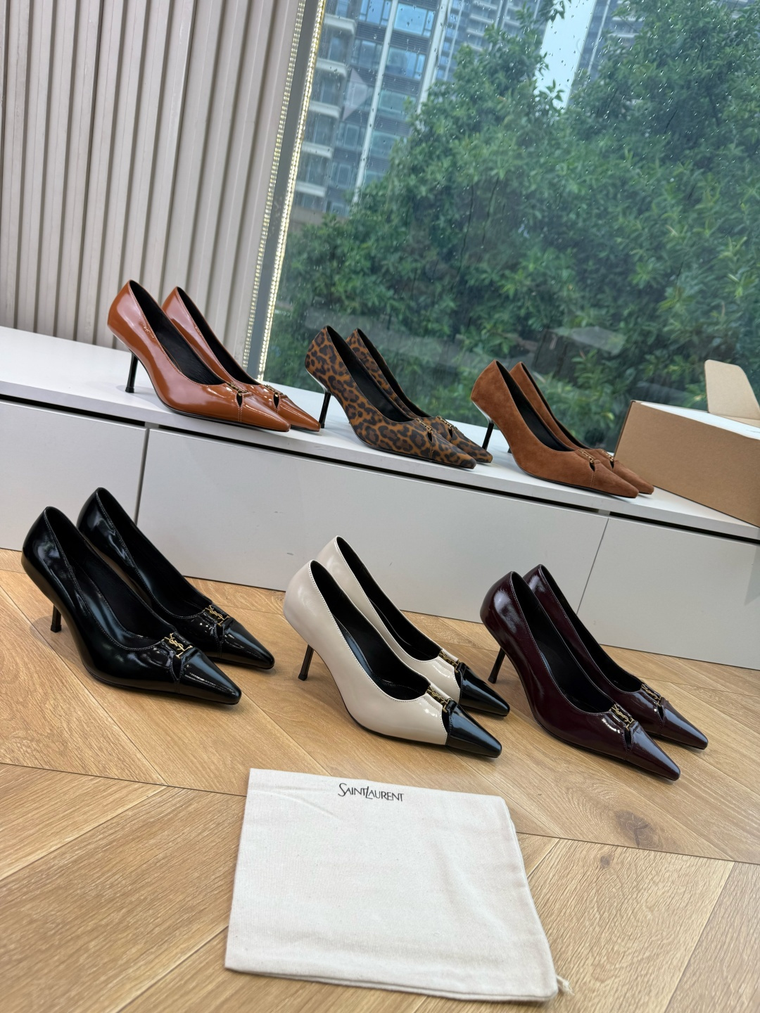 G288顶级品质Saint Laurent / 圣罗兰新款单鞋尖头高跟鞋YSL姐姐的美丽尤物高跟鞋 又是人间圣罗兰 Ro