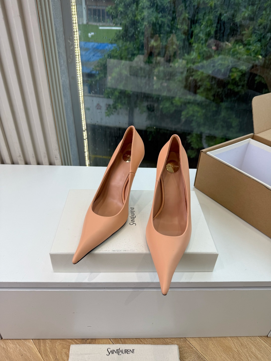 G288顶级品质Saint Laurent / 圣罗兰新款单鞋尖头高跟鞋YSL姐姐的美丽尤物高跟鞋 又是人间圣罗兰 Ro