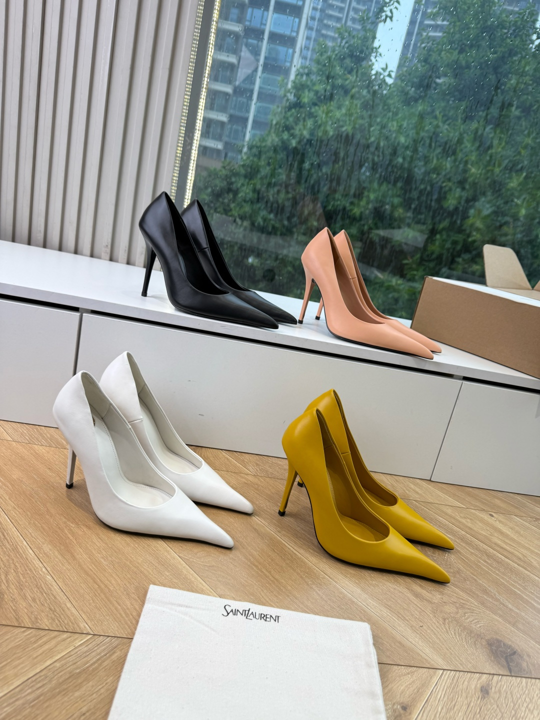 G288顶级品质Saint Laurent / 圣罗兰新款单鞋尖头高跟鞋YSL姐姐的美丽尤物高跟鞋 又是人间圣罗兰 Ro