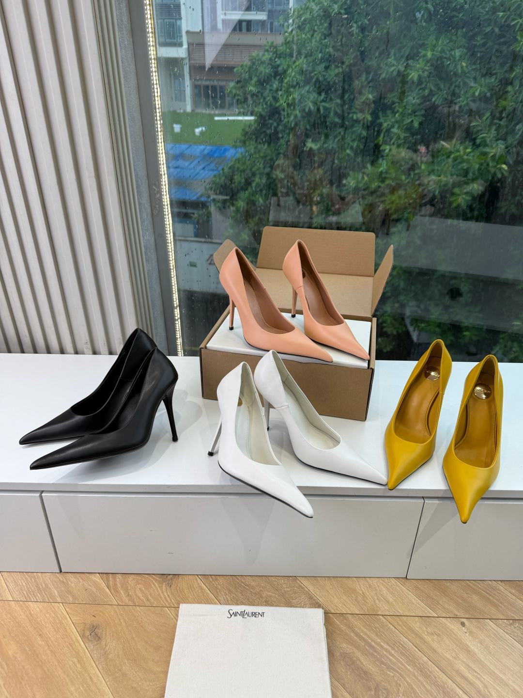 G288顶级品质Saint Laurent / 圣罗兰新款单鞋尖头高跟鞋YSL姐姐的美丽尤物高跟鞋 又是人间圣罗兰 Ro