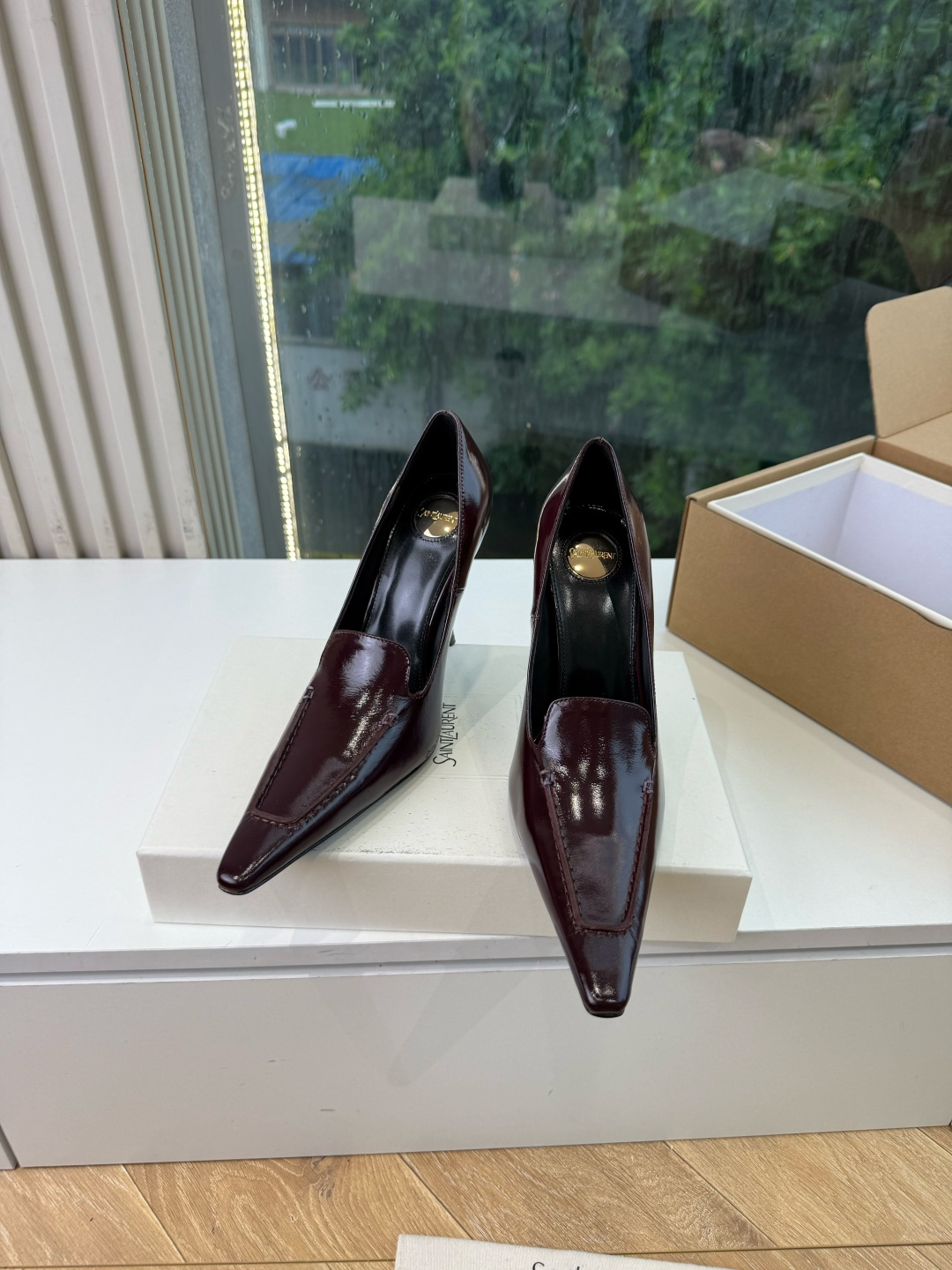 G288顶级品质Saint Laurent / 圣罗兰新款单鞋尖头高跟鞋YSL姐姐的美丽尤物高跟鞋 又是人间圣罗兰 Ro