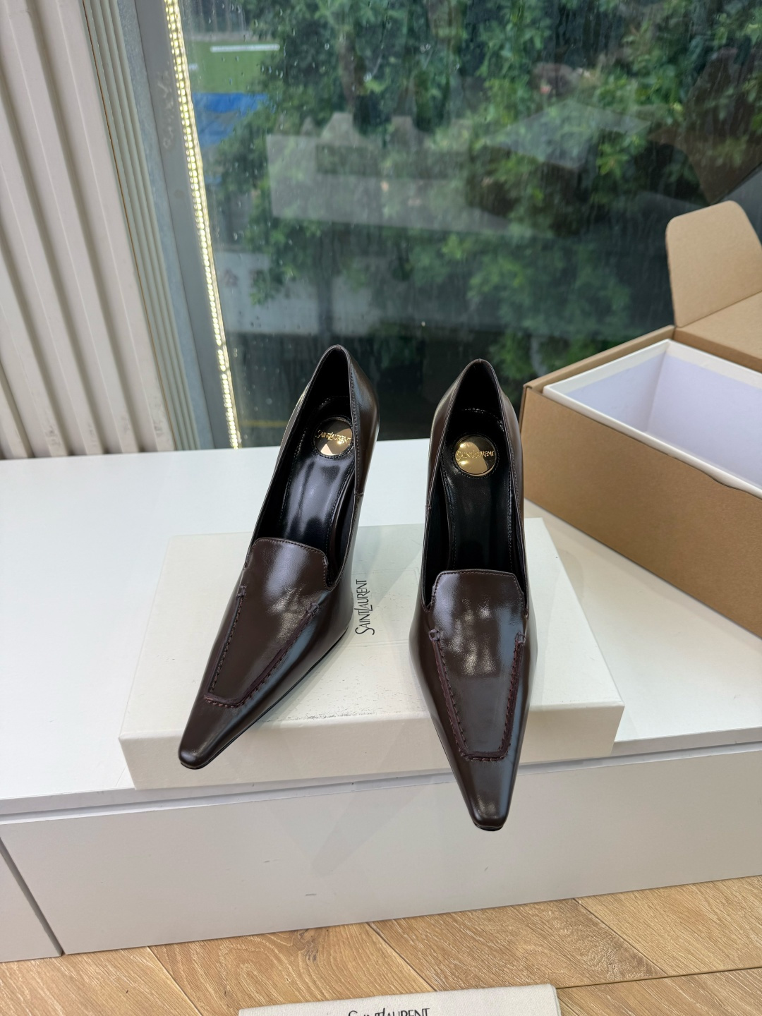 G288顶级品质Saint Laurent / 圣罗兰新款单鞋尖头高跟鞋YSL姐姐的美丽尤物高跟鞋 又是人间圣罗兰 Ro
