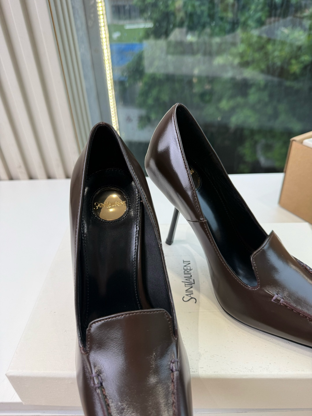 G288顶级品质Saint Laurent / 圣罗兰新款单鞋尖头高跟鞋YSL姐姐的美丽尤物高跟鞋 又是人间圣罗兰 Ro G288顶级品质Saint Laurent / 圣罗兰新款单鞋尖头高跟鞋YSL姐姐的美丽尤物高跟鞋 又是人间圣罗兰 Ro