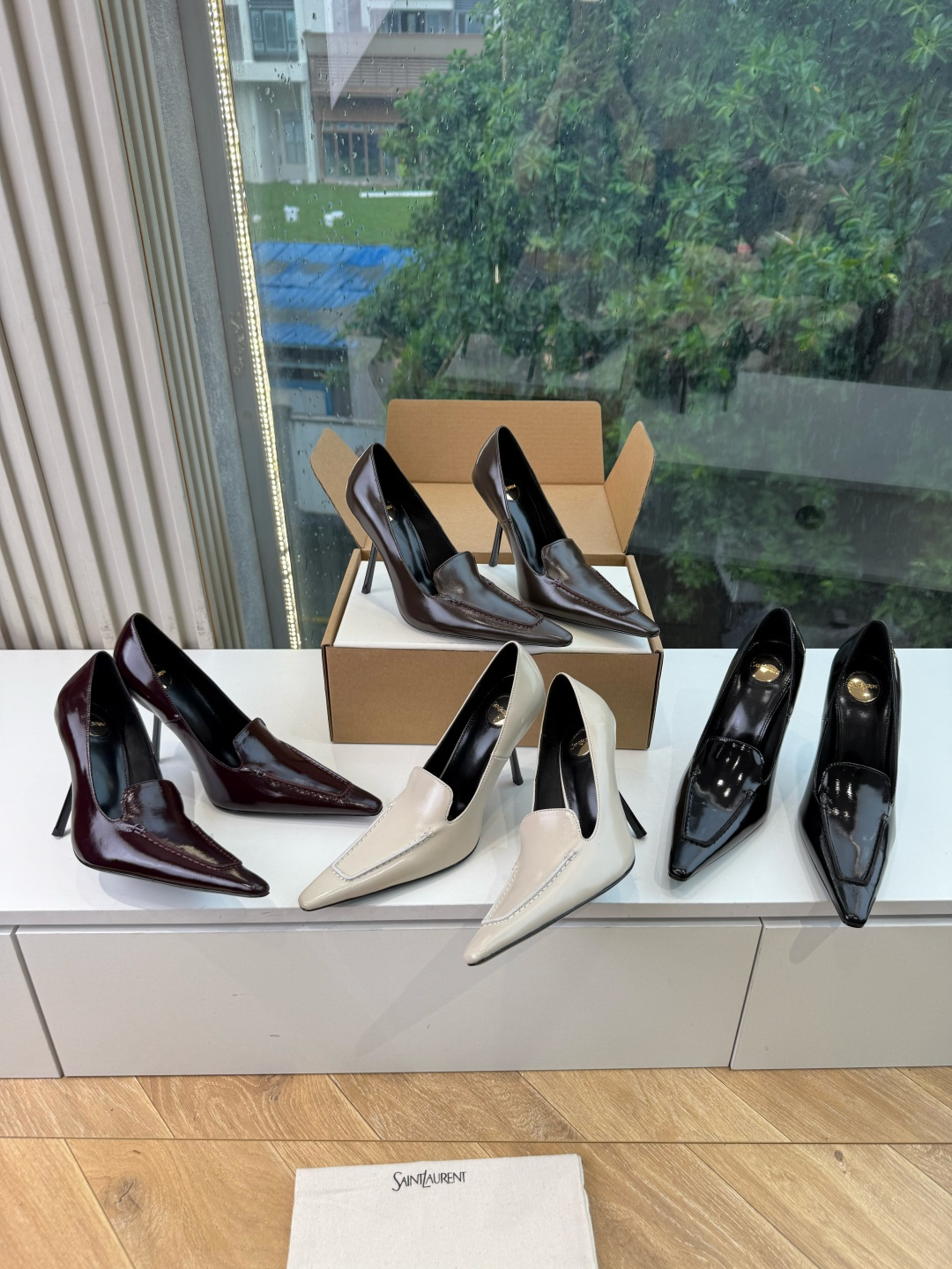 G288顶级品质Saint Laurent / 圣罗兰新款单鞋尖头高跟鞋YSL姐姐的美丽尤物高跟鞋 又是人间圣罗兰 Ro