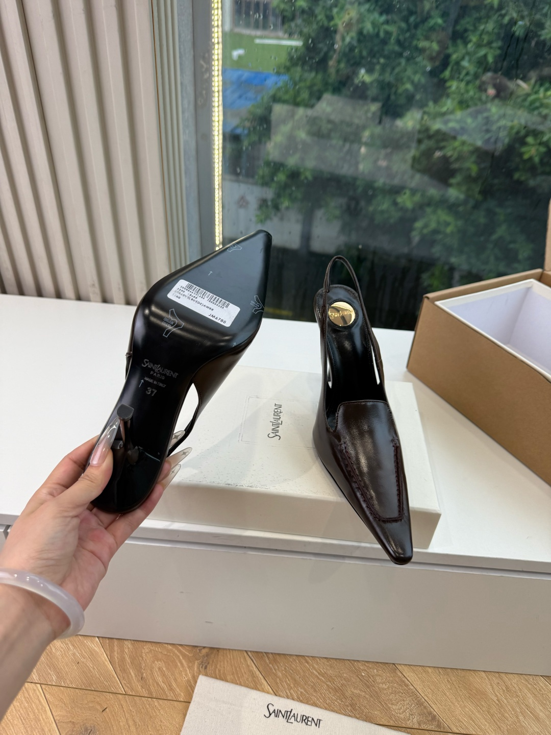 G288顶级品质Saint Laurent / 圣罗兰新款单鞋尖头高跟鞋YSL姐姐的美丽尤物高跟鞋 又是人间圣罗兰 Ro G288顶级品质Saint Laurent / 圣罗兰新款单鞋尖头高跟鞋YSL姐姐的美丽尤物高跟鞋 又是人间圣罗兰 Ro