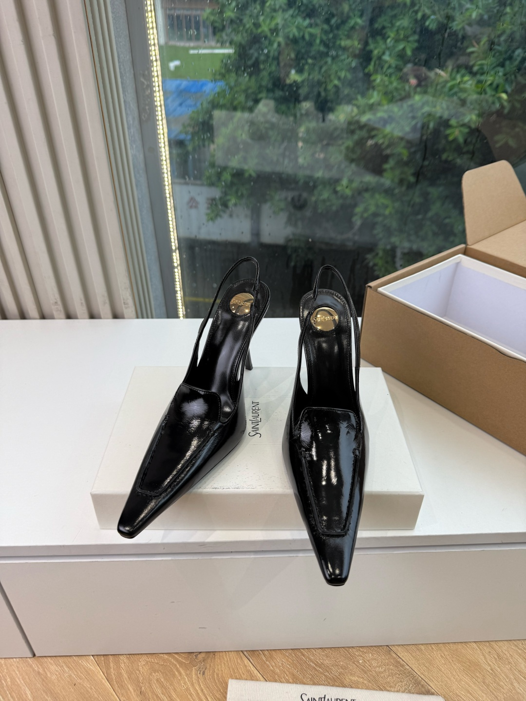 G288顶级品质Saint Laurent / 圣罗兰新款单鞋尖头高跟鞋YSL姐姐的美丽尤物高跟鞋 又是人间圣罗兰 Ro
