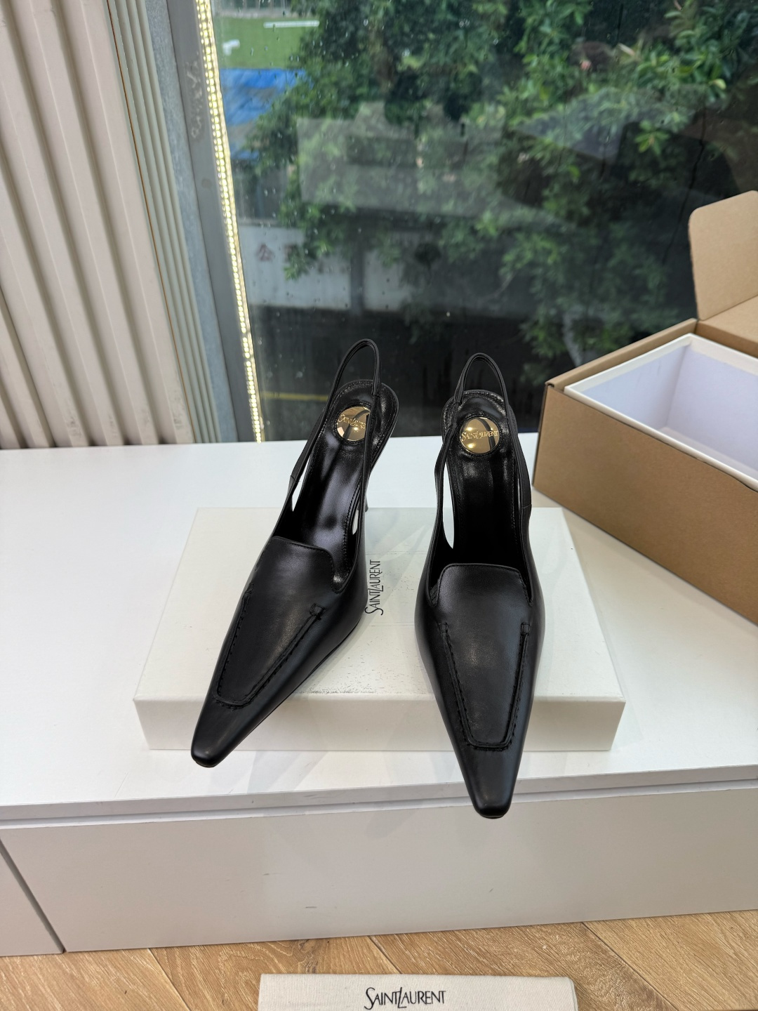 G288顶级品质Saint Laurent / 圣罗兰新款单鞋尖头高跟鞋YSL姐姐的美丽尤物高跟鞋 又是人间圣罗兰 Ro