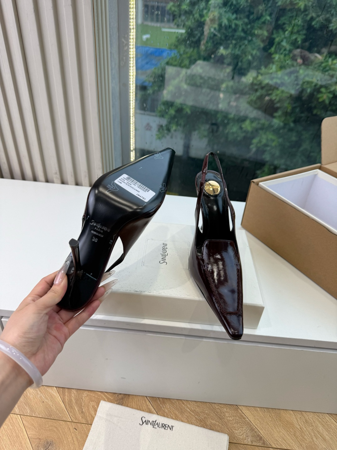 G288顶级品质Saint Laurent / 圣罗兰新款单鞋尖头高跟鞋YSL姐姐的美丽尤物高跟鞋 又是人间圣罗兰 Ro
