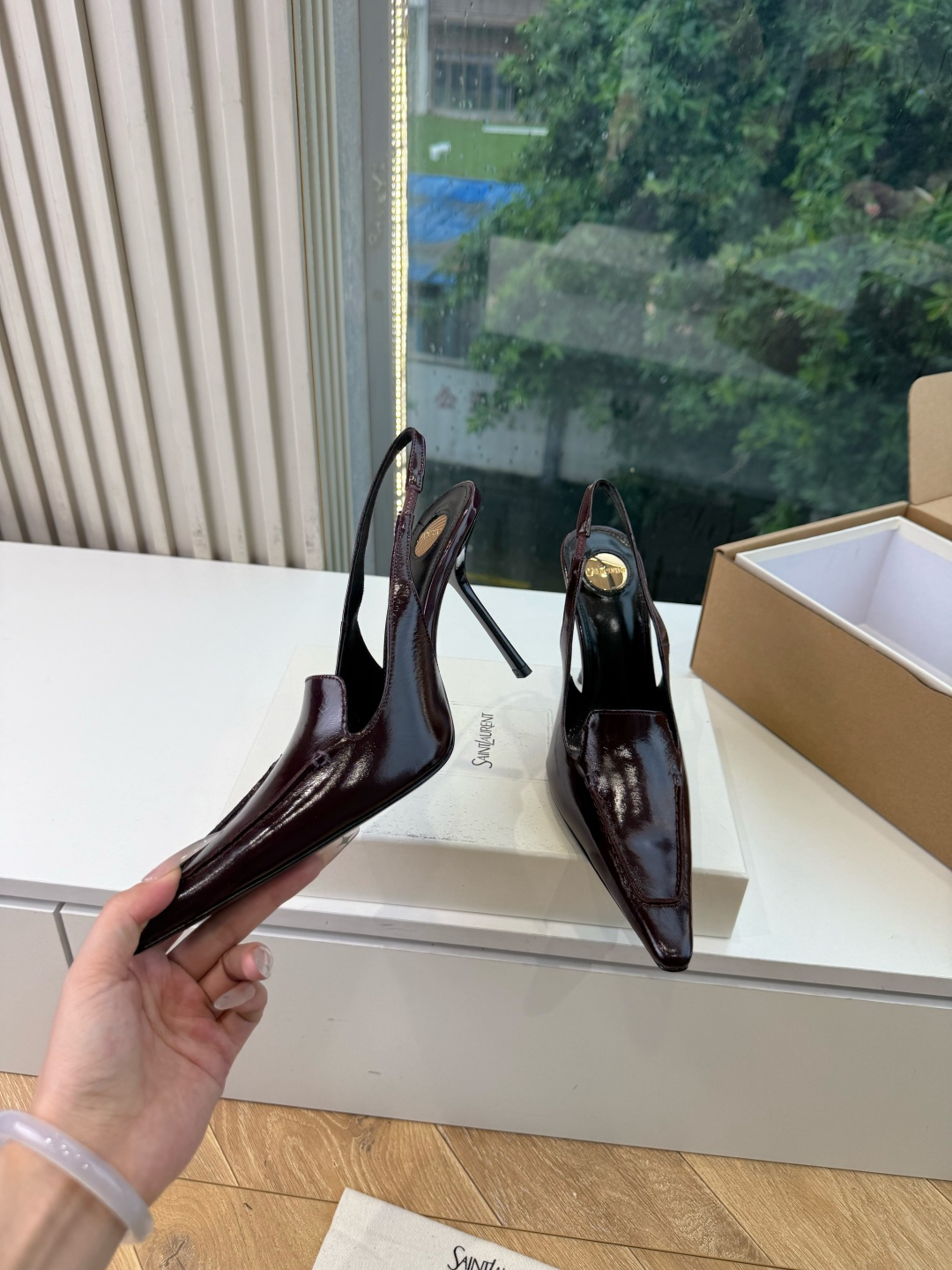 G288顶级品质Saint Laurent / 圣罗兰新款单鞋尖头高跟鞋YSL姐姐的美丽尤物高跟鞋 又是人间圣罗兰 Ro