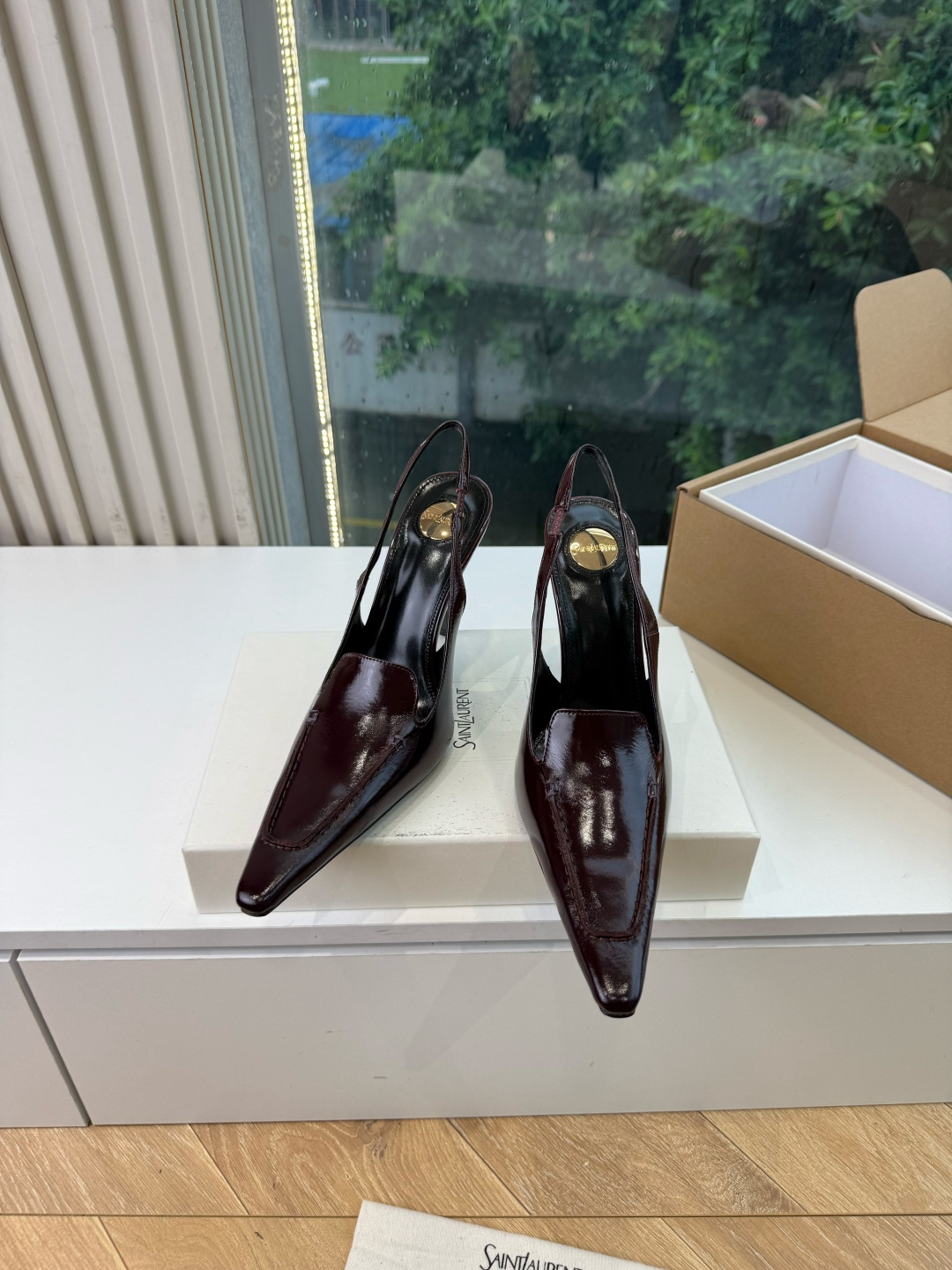 G288顶级品质Saint Laurent / 圣罗兰新款单鞋尖头高跟鞋YSL姐姐的美丽尤物高跟鞋 又是人间圣罗兰 Ro