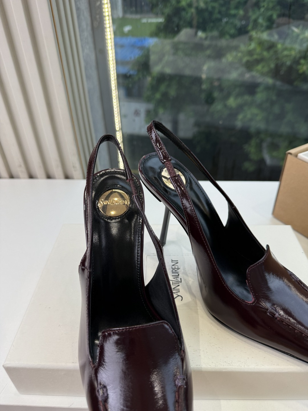 G288顶级品质Saint Laurent / 圣罗兰新款单鞋尖头高跟鞋YSL姐姐的美丽尤物高跟鞋 又是人间圣罗兰 Ro