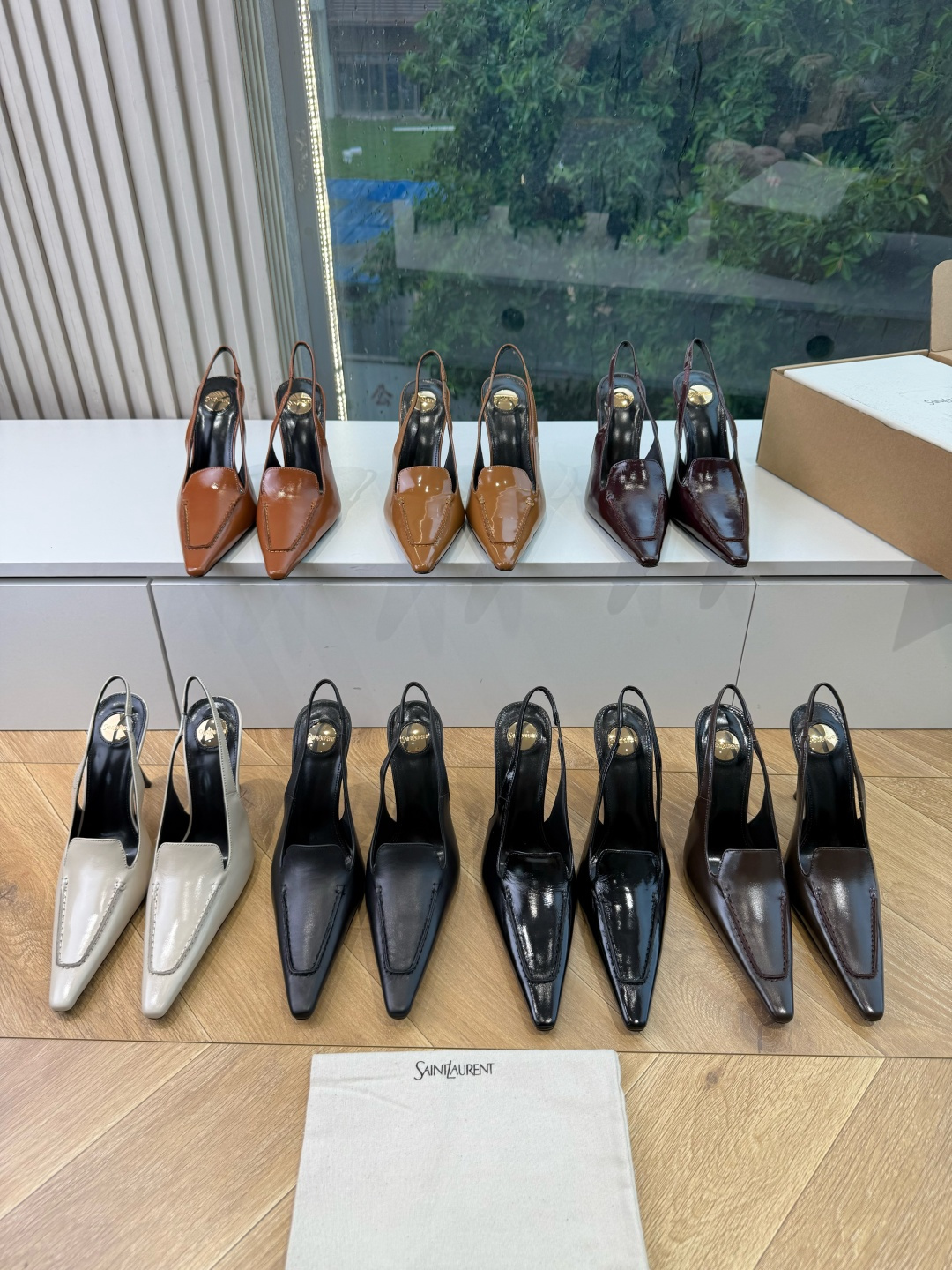 G288顶级品质Saint Laurent / 圣罗兰新款单鞋尖头高跟鞋YSL姐姐的美丽尤物高跟鞋 又是人间圣罗兰 Ro