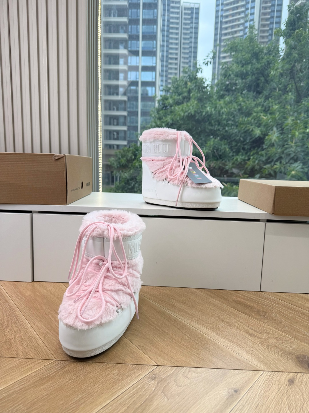 G178Moon Boot/ 最新vs秋冬最新款雪地靴系丑萌毛毛雪地靴  忘了UGG吧，时髦人都在穿Moon Boot雪
