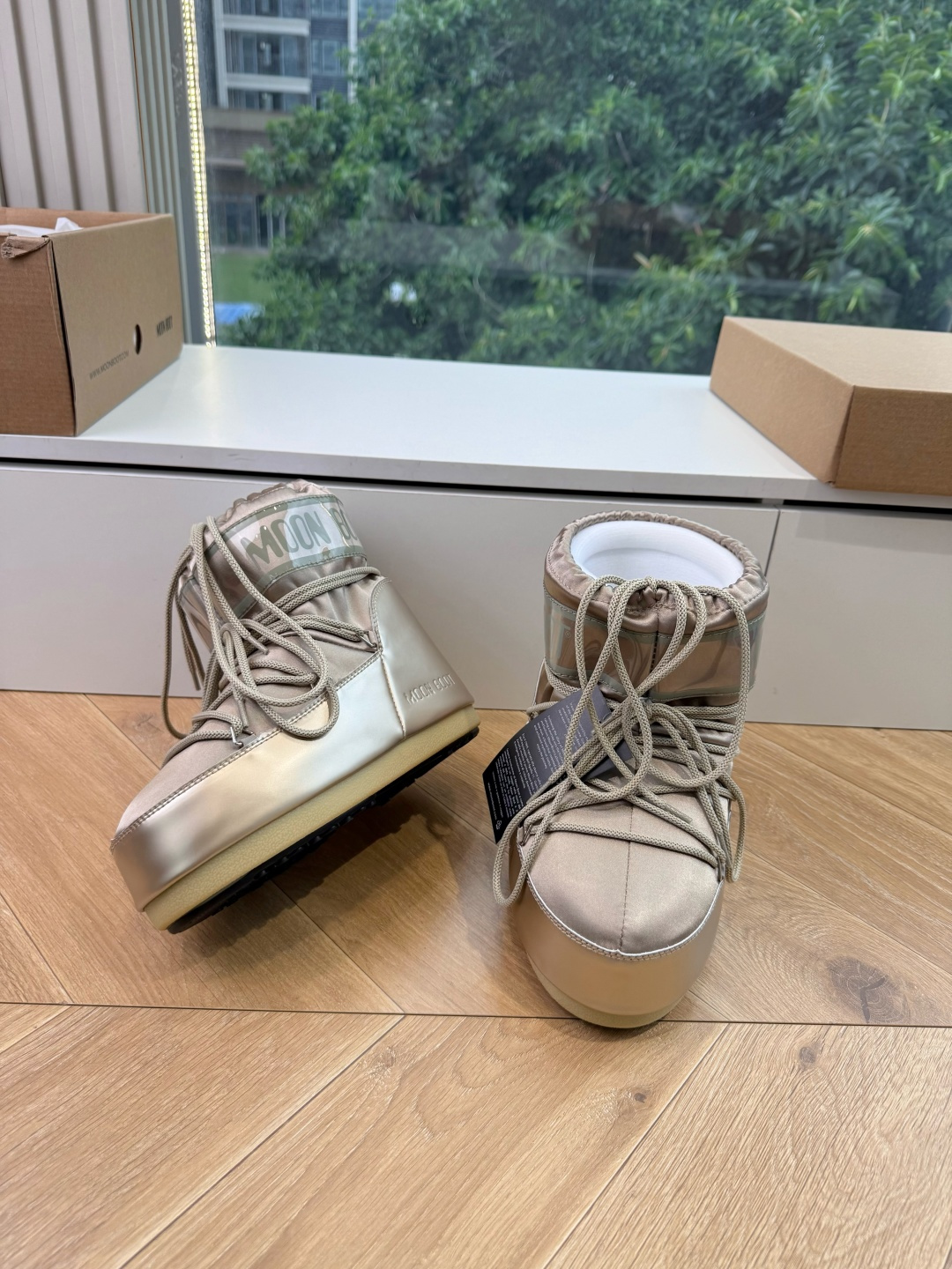 G178Moon Boot/ 最新vs秋冬最新款雪地靴系丑萌毛毛雪地靴  忘了UGG吧，时髦人都在穿Moon Boot雪