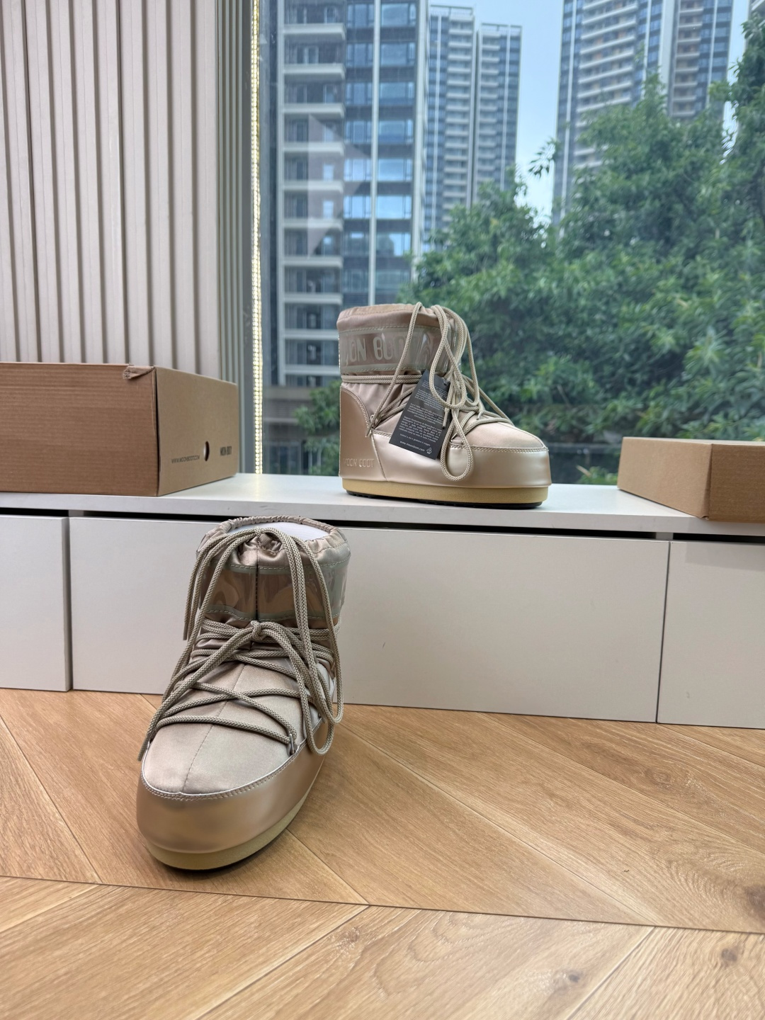 G178Moon Boot/ 最新vs秋冬最新款雪地靴系丑萌毛毛雪地靴  忘了UGG吧，时髦人都在穿Moon Boot雪