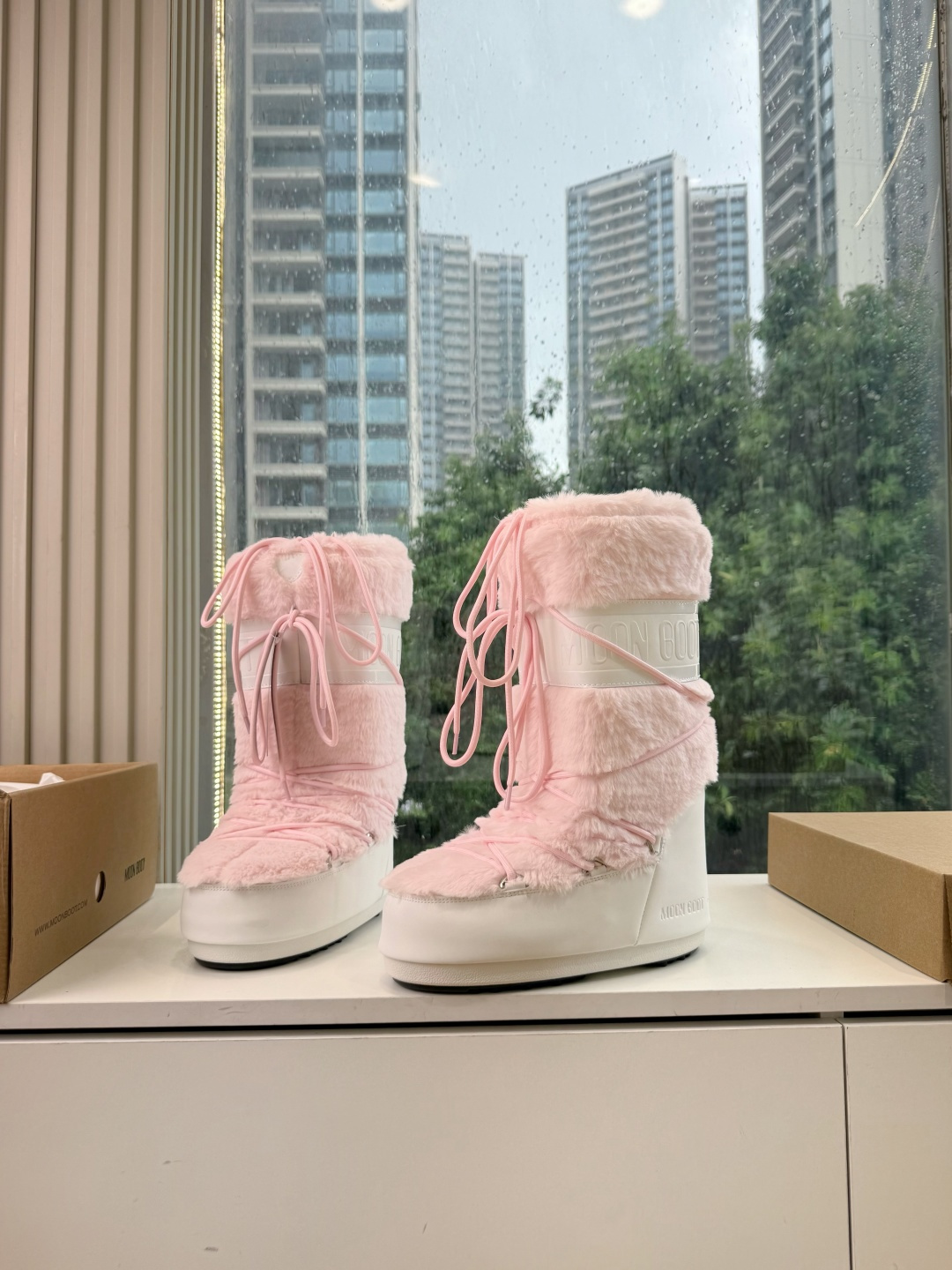 G178Moon Boot/ 最新vs秋冬最新款雪地靴系丑萌毛毛雪地靴  忘了UGG吧，时髦人都在穿Moon Boot雪