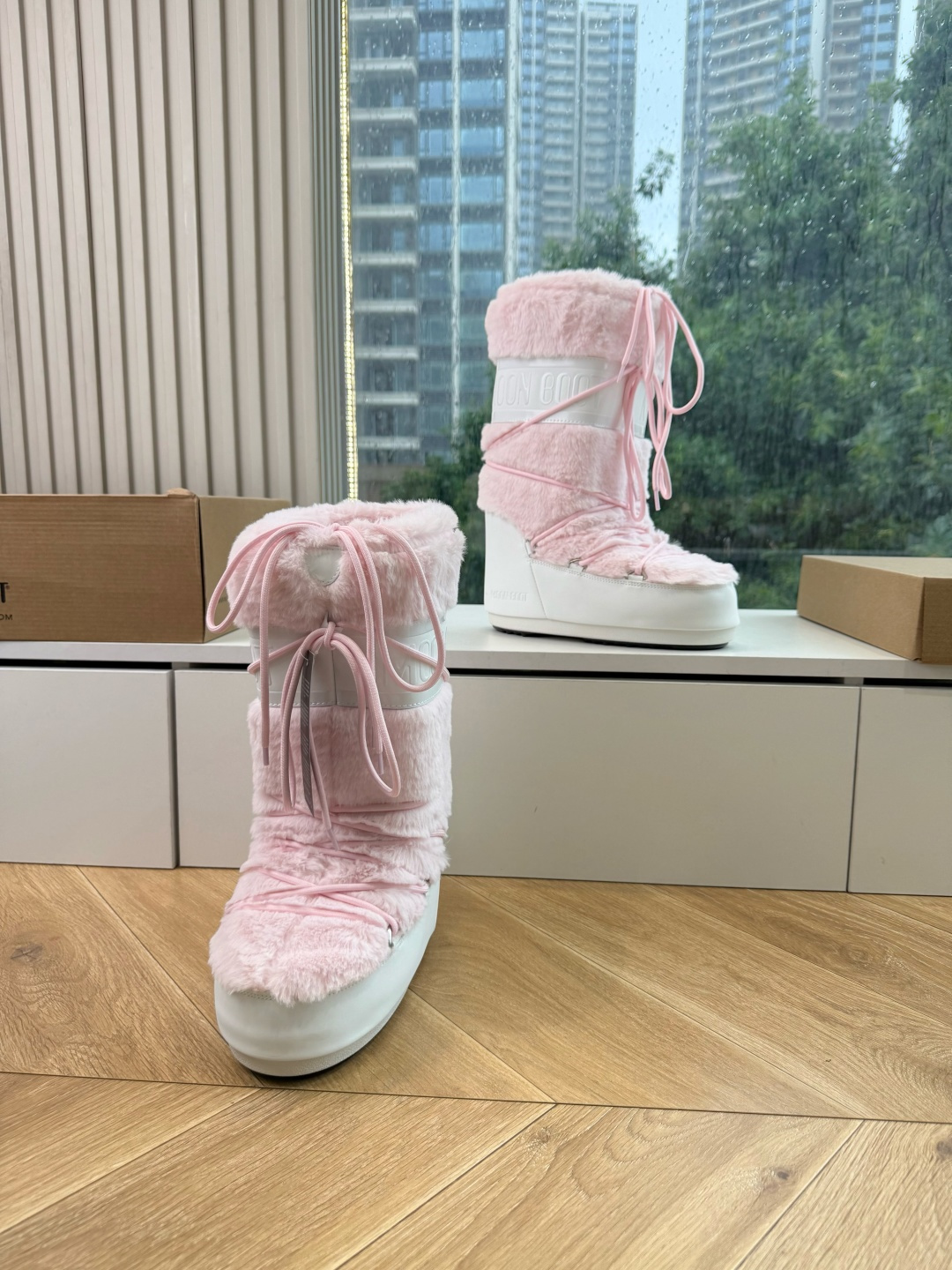G178Moon Boot/ 最新vs秋冬最新款雪地靴系丑萌毛毛雪地靴  忘了UGG吧，时髦人都在穿Moon Boot雪