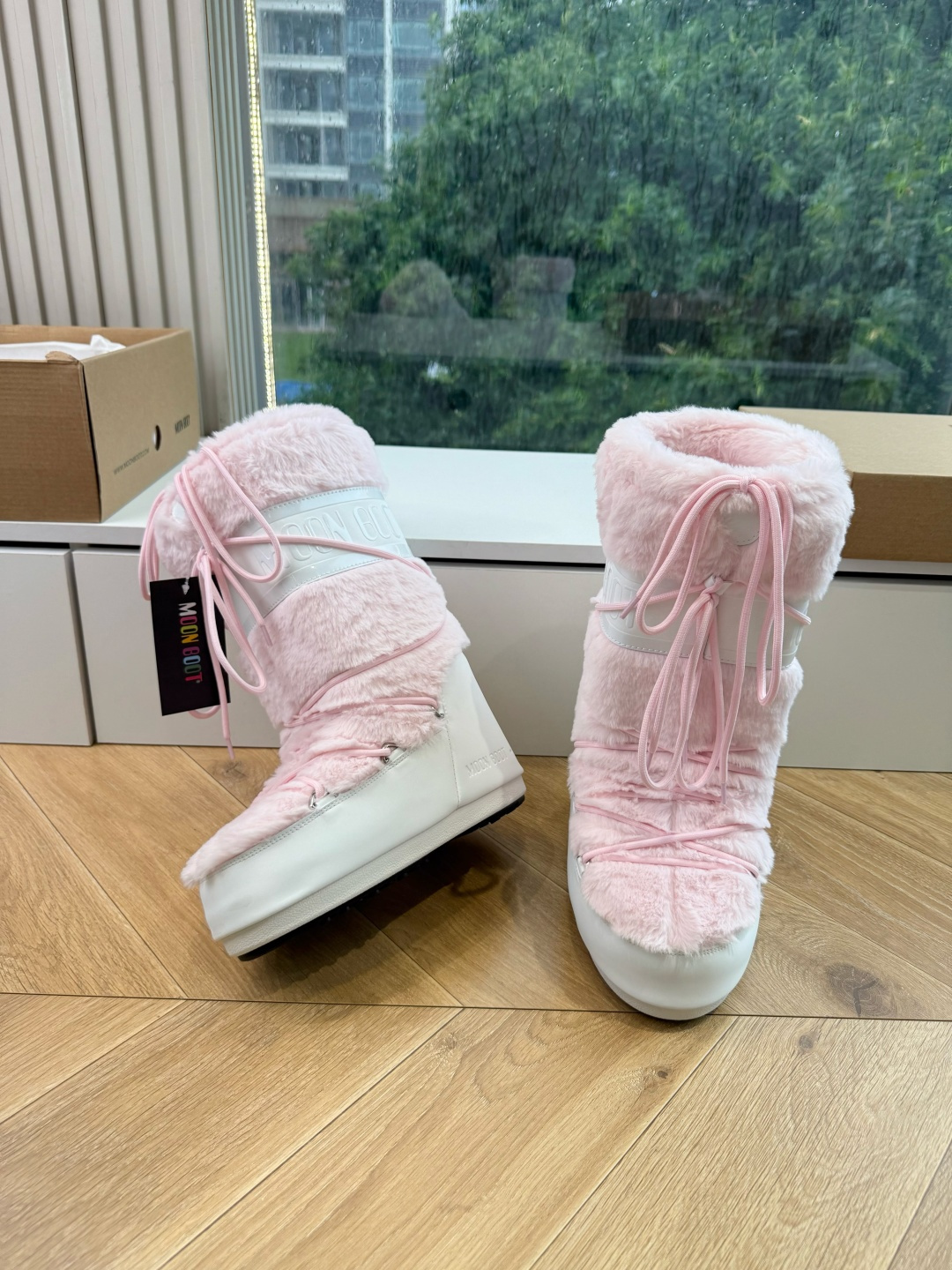 G178Moon Boot/ 最新vs秋冬最新款雪地靴系丑萌毛毛雪地靴  忘了UGG吧，时髦人都在穿Moon Boot雪