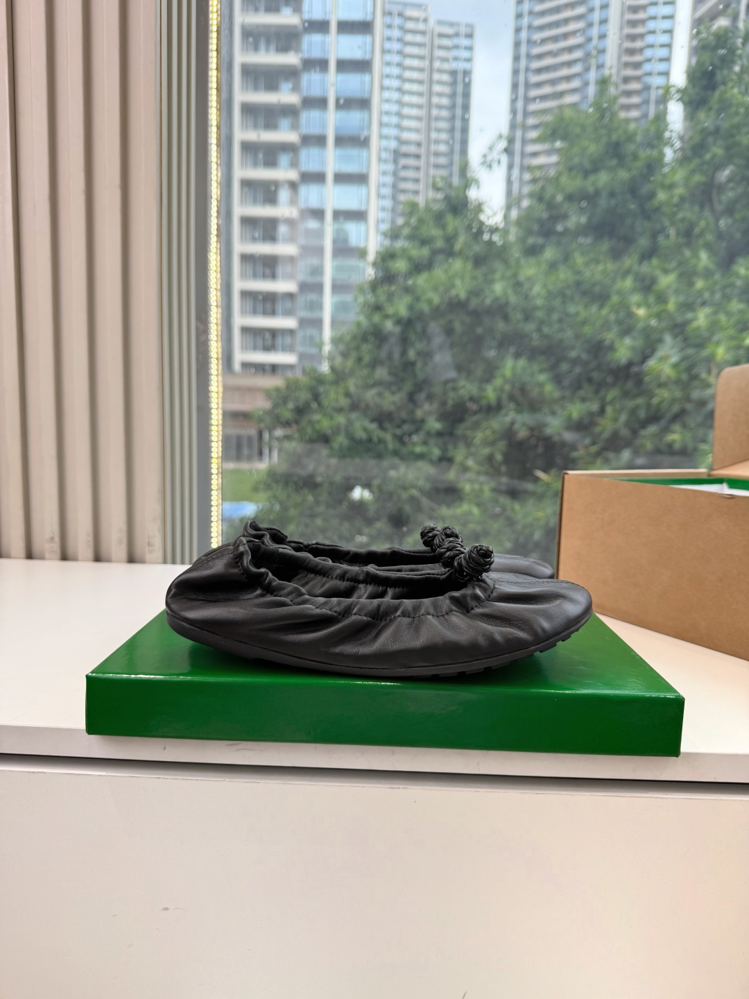 -G741 BOTTEGA VENETA 葆蝶家 新款 BV Fantasmina芭蕾舞鞋浅口松紧带平底奶奶鞋超软跳舞鞋