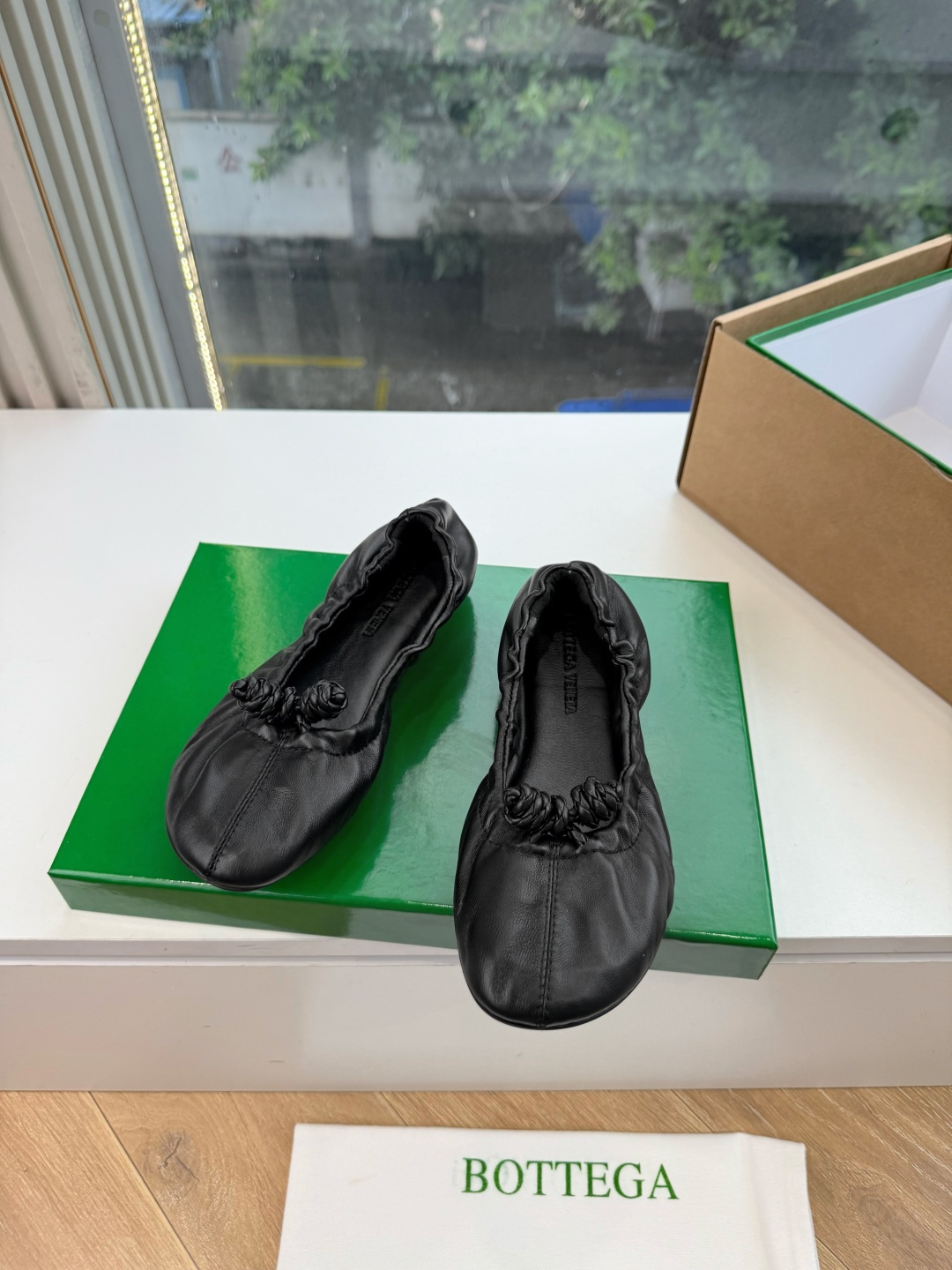 -G741 BOTTEGA VENETA 葆蝶家 新款 BV Fantasmina芭蕾舞鞋浅口松紧带平底奶奶鞋超软跳舞鞋