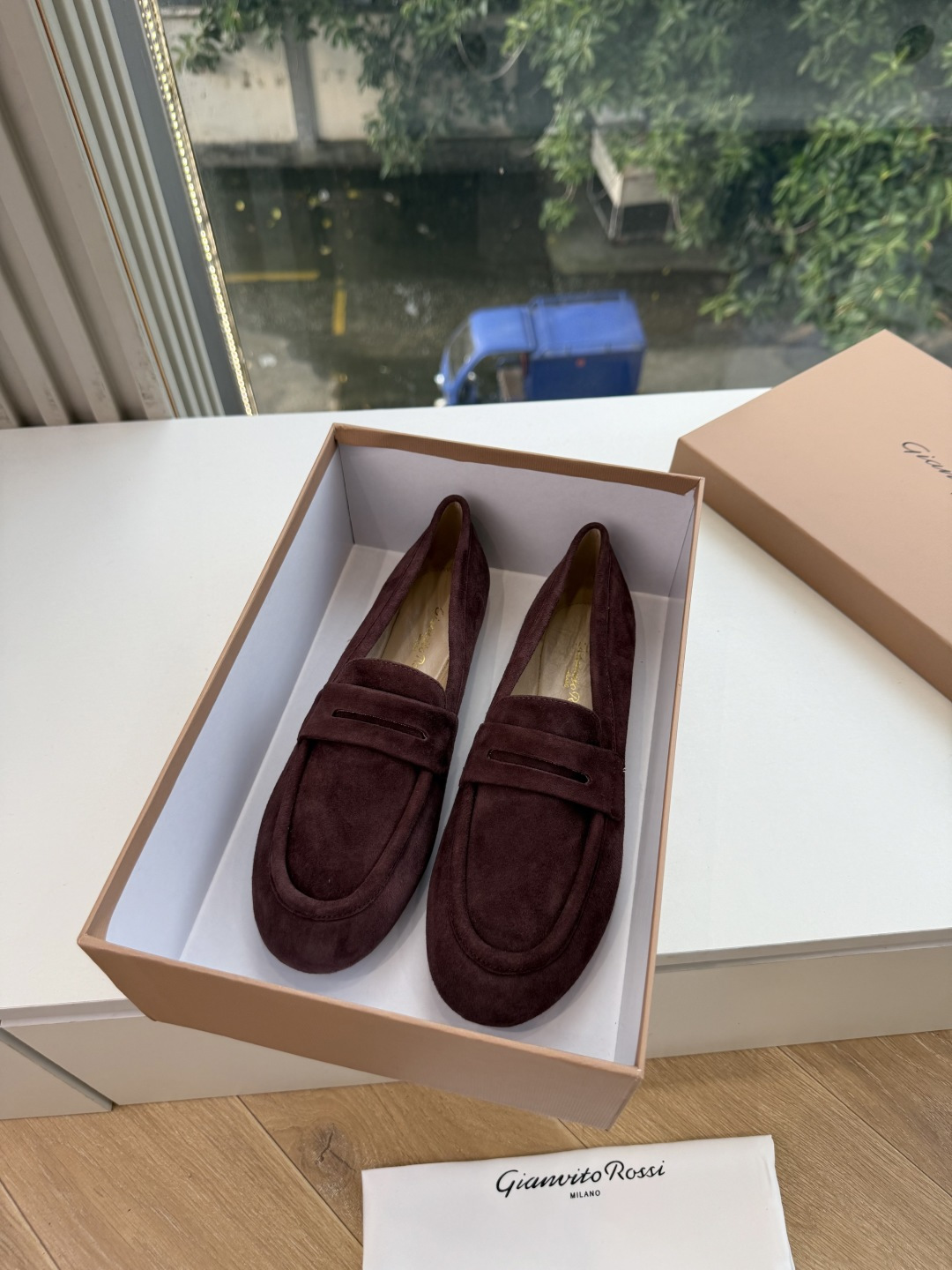 G305😀GianvitoRossi吉安维托罗西 平底 系列经典粉色羊反绒皮&粉色小羊皮 超级百搭的一款单品 面料 :原 G305😀GianvitoRossi吉安维托罗西 平底 系列经典粉色羊反绒皮&粉色小羊皮 超级百搭的一款单品 面料 :原