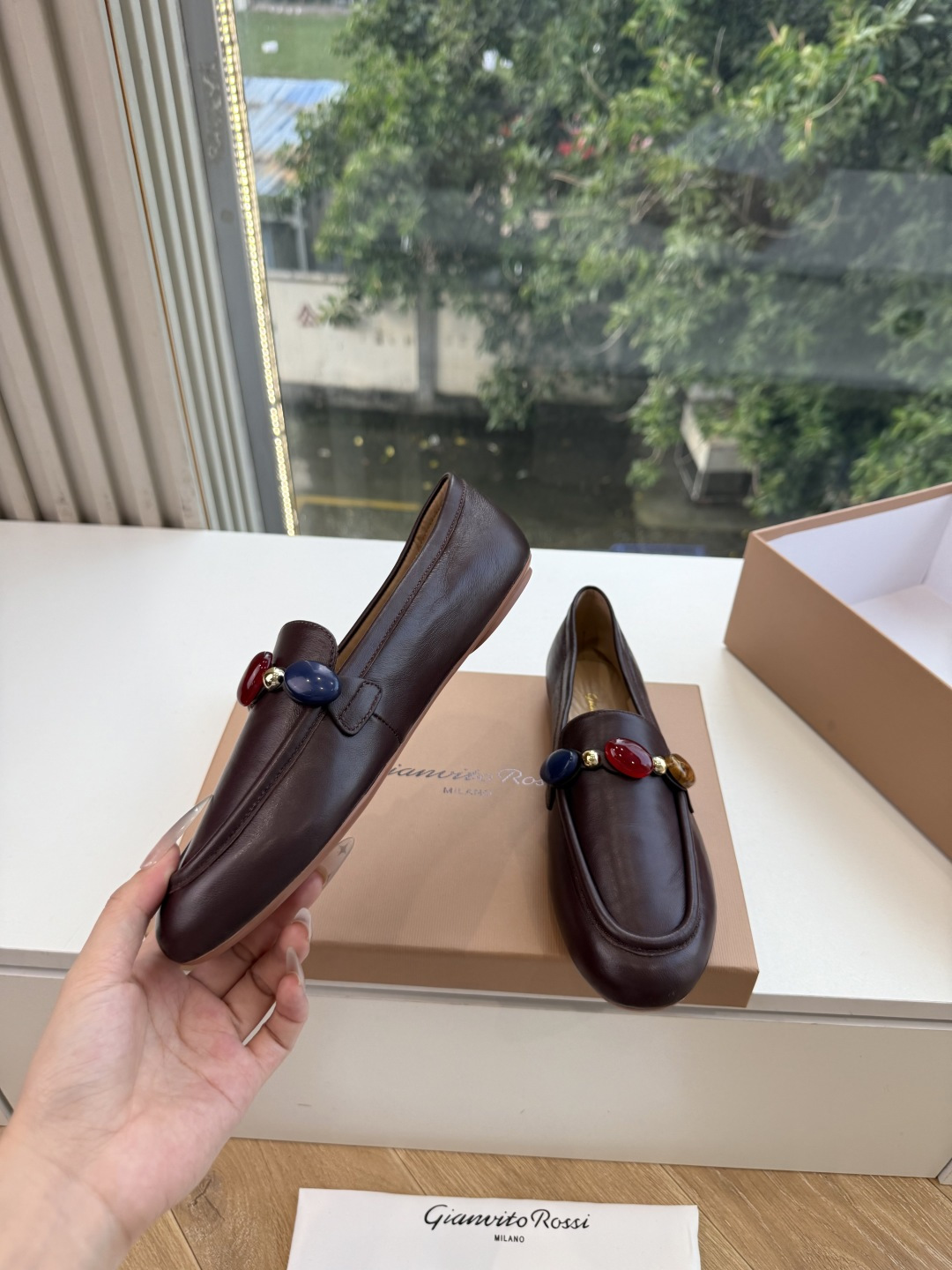G305😀GianvitoRossi吉安维托罗西 平底 系列经典粉色羊反绒皮&粉色小羊皮 超级百搭的一款单品 面料 :原 G305😀GianvitoRossi吉安维托罗西 平底 系列经典粉色羊反绒皮&粉色小羊皮 超级百搭的一款单品 面料 :原