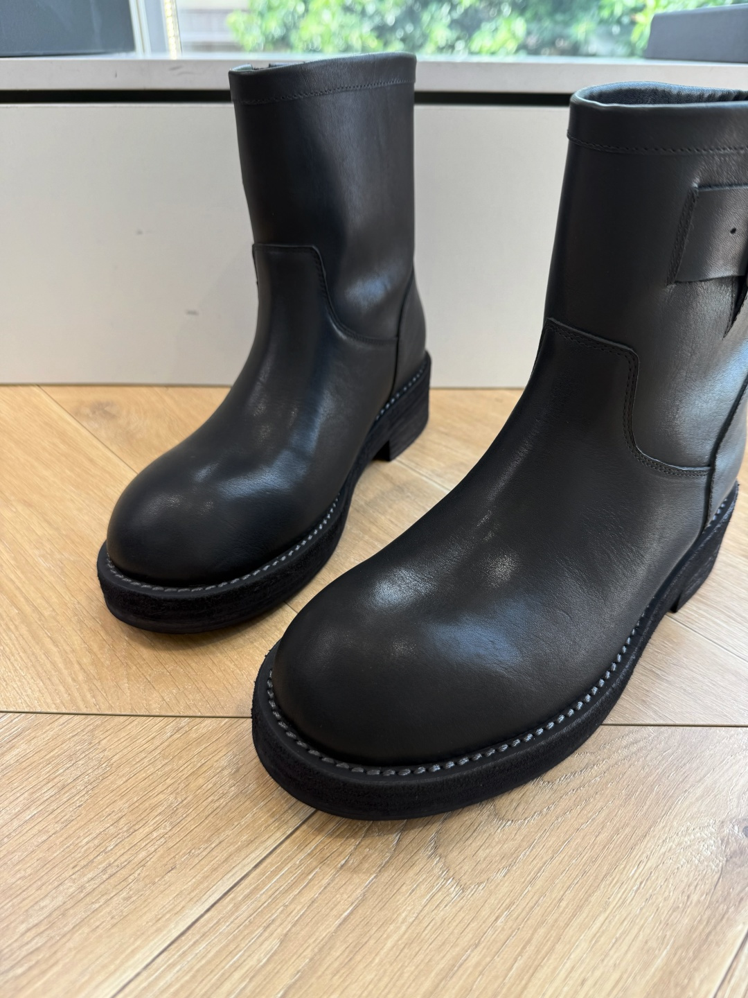 G002代购级别 所见即所得ANN Ann Demeulemeester 饰扣袢可拆设计及膝靴 DEMEULEMEEST G002代购级别 所见即所得ANN Ann Demeulemeester 饰扣袢可拆设计及膝靴 DEMEULEMEEST