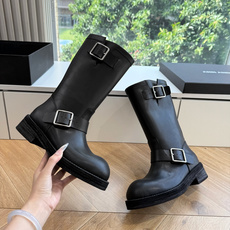 G002代购级别 所见即所得ANN Ann Demeulemeester 饰扣袢可拆设计及膝靴 DEMEULEMEEST G002代购级别 所见即所得ANN Ann Demeulemeester 饰扣袢可拆设计及膝靴 DEMEULEMEEST