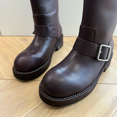 G002代购级别 所见即所得ANN Ann Demeulemeester 饰扣袢可拆设计及膝靴 DEMEULEMEEST G002代购级别 所见即所得ANN Ann Demeulemeester 饰扣袢可拆设计及膝靴 DEMEULEMEEST