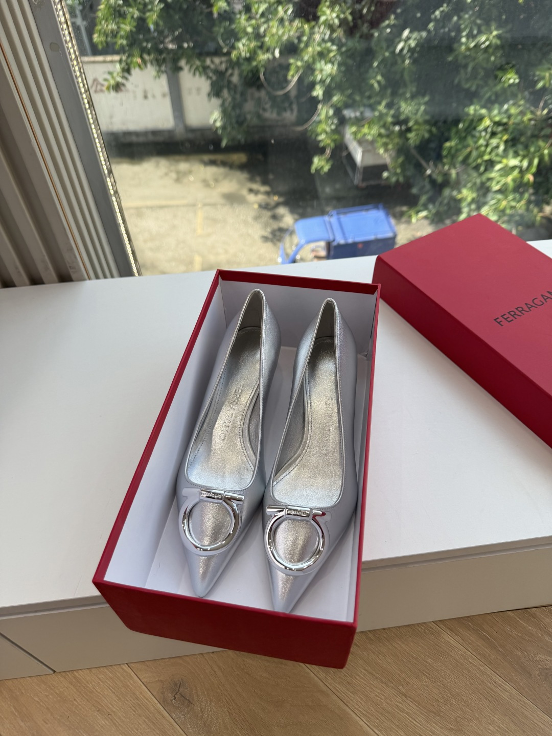 G397所见即所得代购级 原版一比一复刻顶级FERRAGAMO菲拉格慕女士新版Vara铭牌玛丽珍网鞋脚果然更惊艳~蝴蝶结
