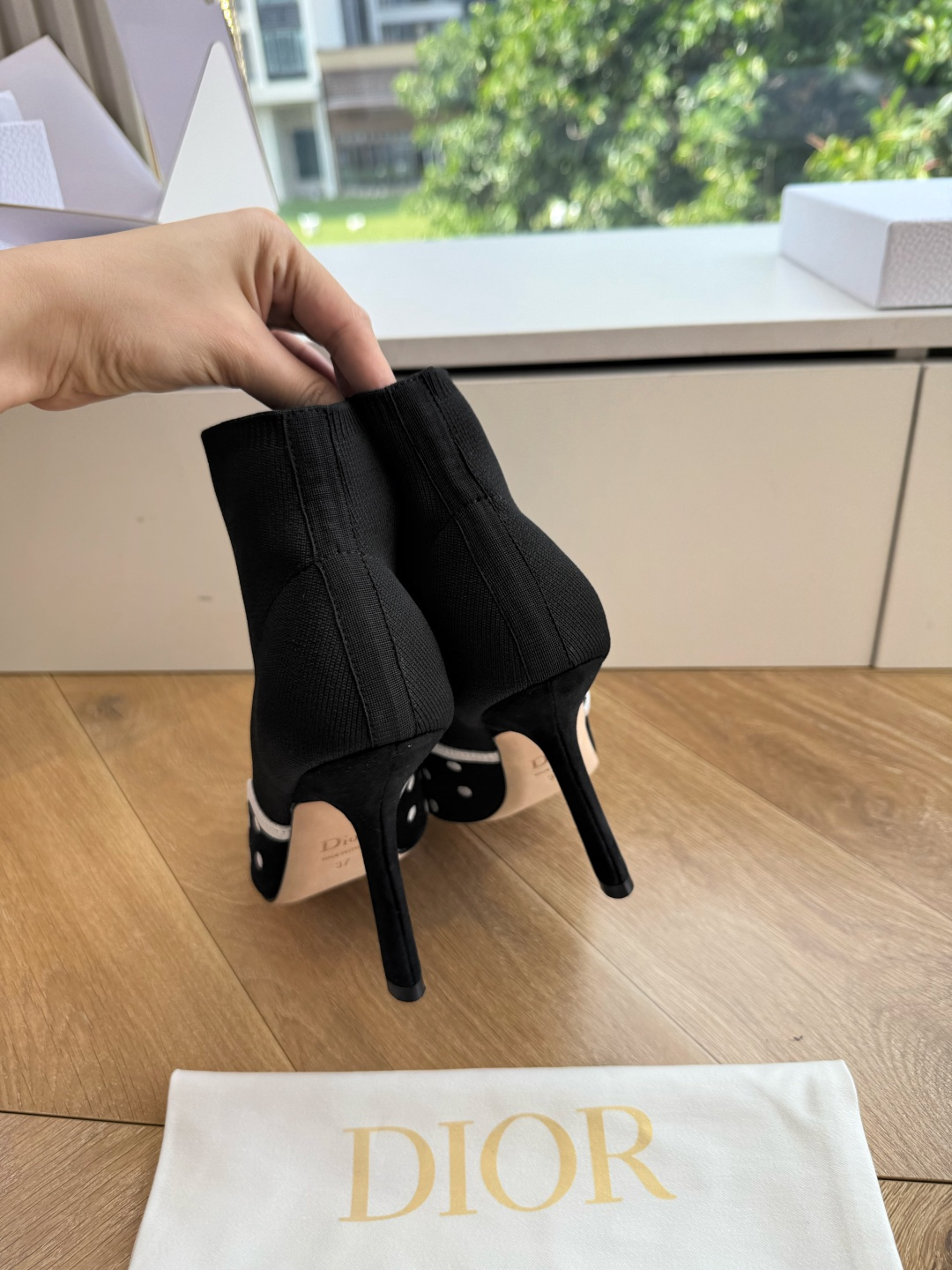 G269顶级品质 Dior 迪奥一眼就想要夏季弹力靴简单大方‘低调奢华！ 配上醒目的Chanristian Dior标志