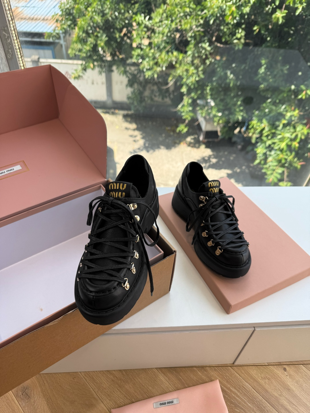 G027代购级独家上新Miu Miu2026真皮乐福鞋Zp开发 手工羊皮平底拖鞋秒杀市面版本Miu真的太少女奶呼呼的超级