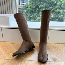 G012代购级别 Maison Margiela 玛吉拉tabi分趾Mm6真皮宽筒直筒长靴不过膝 秋冬新细高跟高筒靴最高 G012代购级别 Maison Margiela 玛吉拉tabi分趾Mm6真皮宽筒直筒长靴不过膝 秋冬新细高跟高筒靴最高