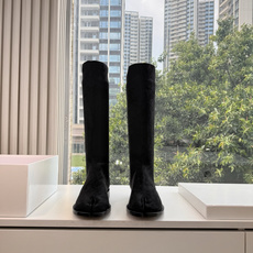 G012代购级别 Maison Margiela 玛吉拉tabi分趾Mm6真皮宽筒直筒长靴不过膝 秋冬新细高跟高筒靴最高 G012代购级别 Maison Margiela 玛吉拉tabi分趾Mm6真皮宽筒直筒长靴不过膝 秋冬新细高跟高筒靴最高