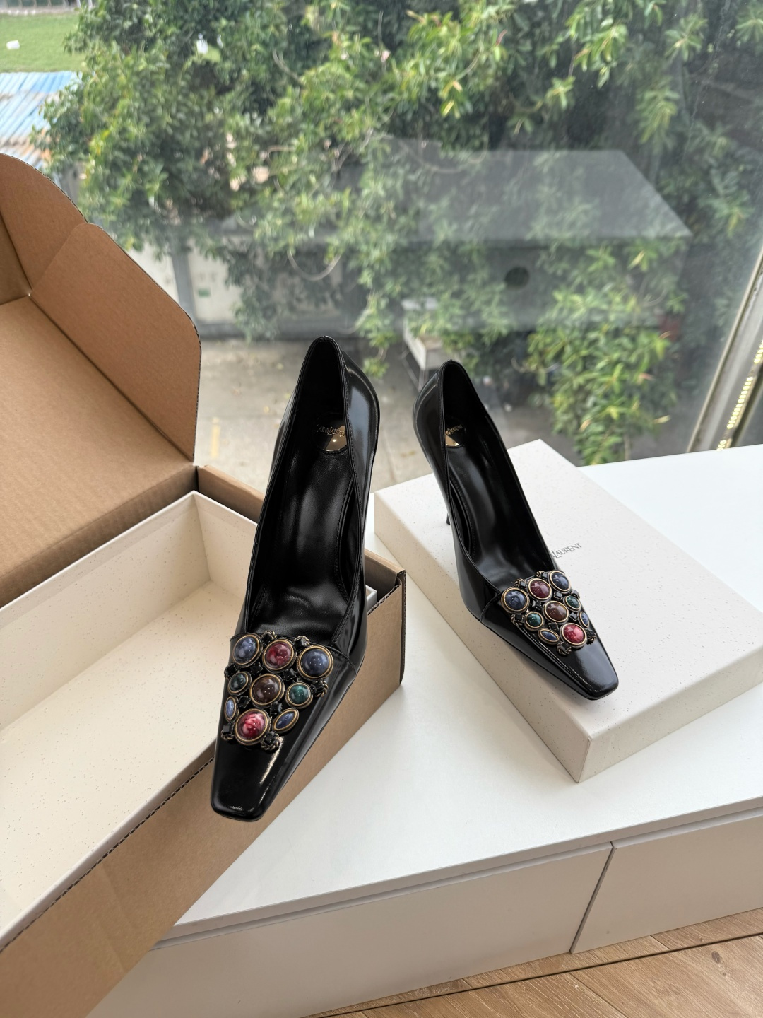 G288顶级品质Saint Laurent / 圣罗兰新款单鞋尖头高跟鞋YSL姐姐的美丽尤物高跟鞋 又是人间圣罗兰 Ro