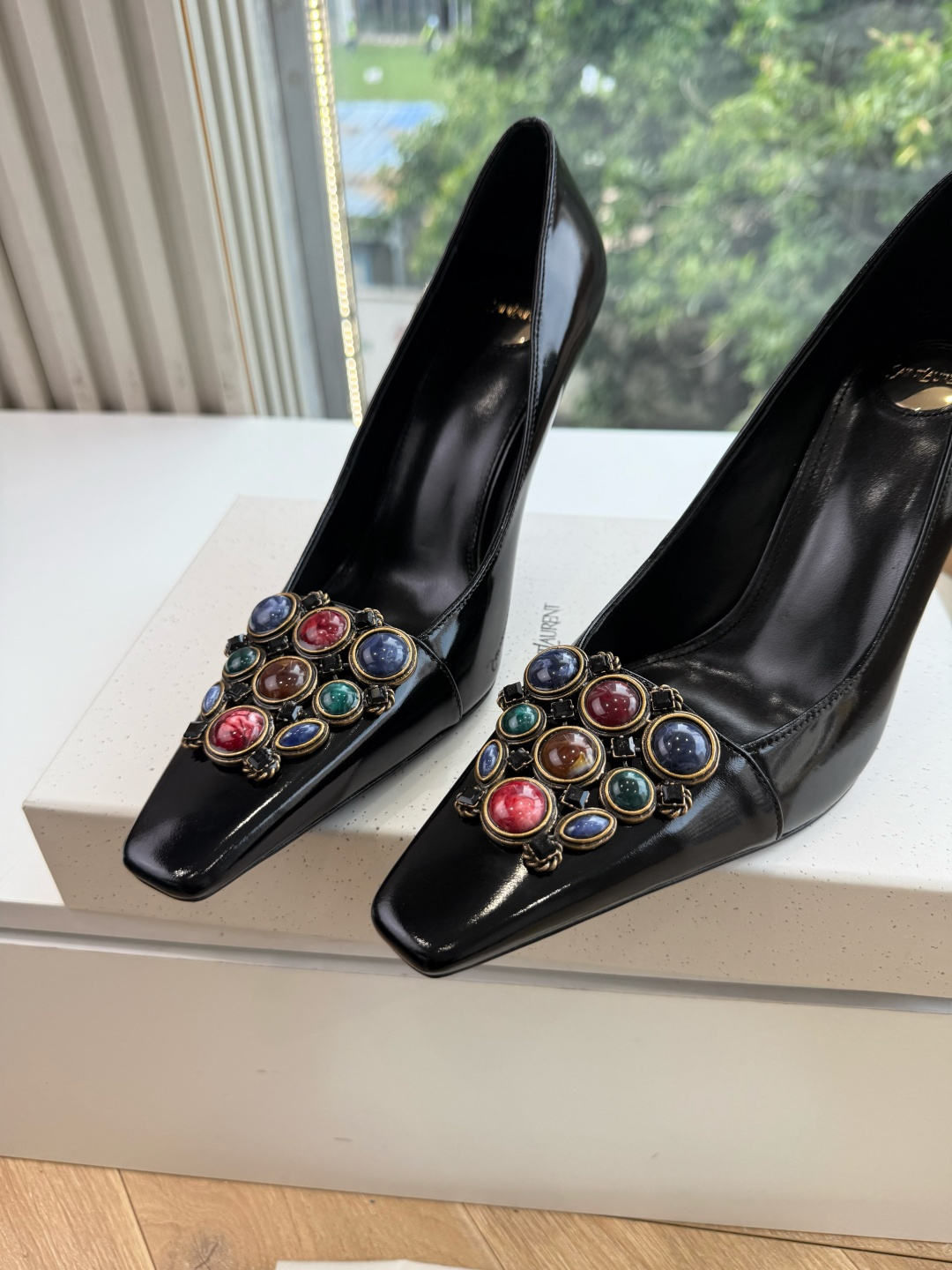 G288顶级品质Saint Laurent / 圣罗兰新款单鞋尖头高跟鞋YSL姐姐的美丽尤物高跟鞋 又是人间圣罗兰 Ro