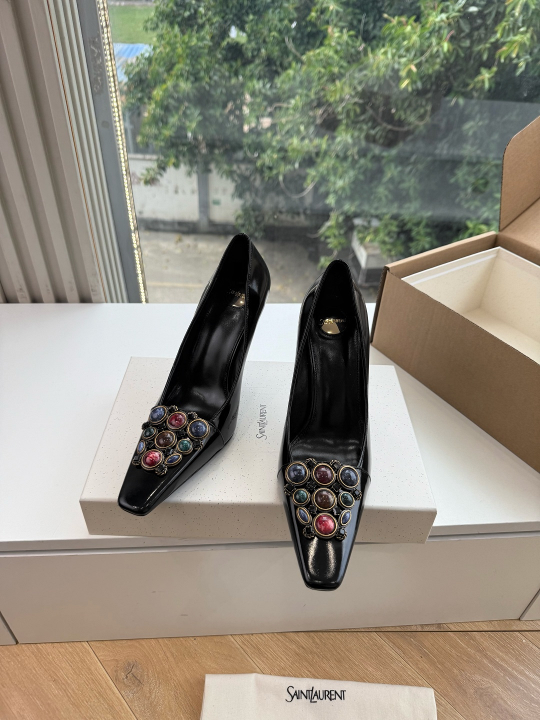 G288顶级品质Saint Laurent / 圣罗兰新款单鞋尖头高跟鞋YSL姐姐的美丽尤物高跟鞋 又是人间圣罗兰 Ro