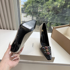 G288顶级品质Saint Laurent / 圣罗兰新款单鞋尖头高跟鞋YSL姐姐的美丽尤物高跟鞋 又是人间圣罗兰 Ro G288顶级品质Saint Laurent / 圣罗兰新款单鞋尖头高跟鞋YSL姐姐的美丽尤物高跟鞋 又是人间圣罗兰 Ro