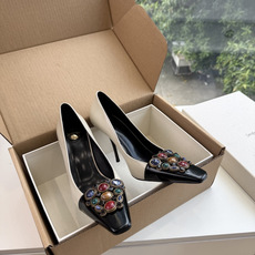G288顶级品质Saint Laurent / 圣罗兰新款单鞋尖头高跟鞋YSL姐姐的美丽尤物高跟鞋 又是人间圣罗兰 Ro G288顶级品质Saint Laurent / 圣罗兰新款单鞋尖头高跟鞋YSL姐姐的美丽尤物高跟鞋 又是人间圣罗兰 Ro