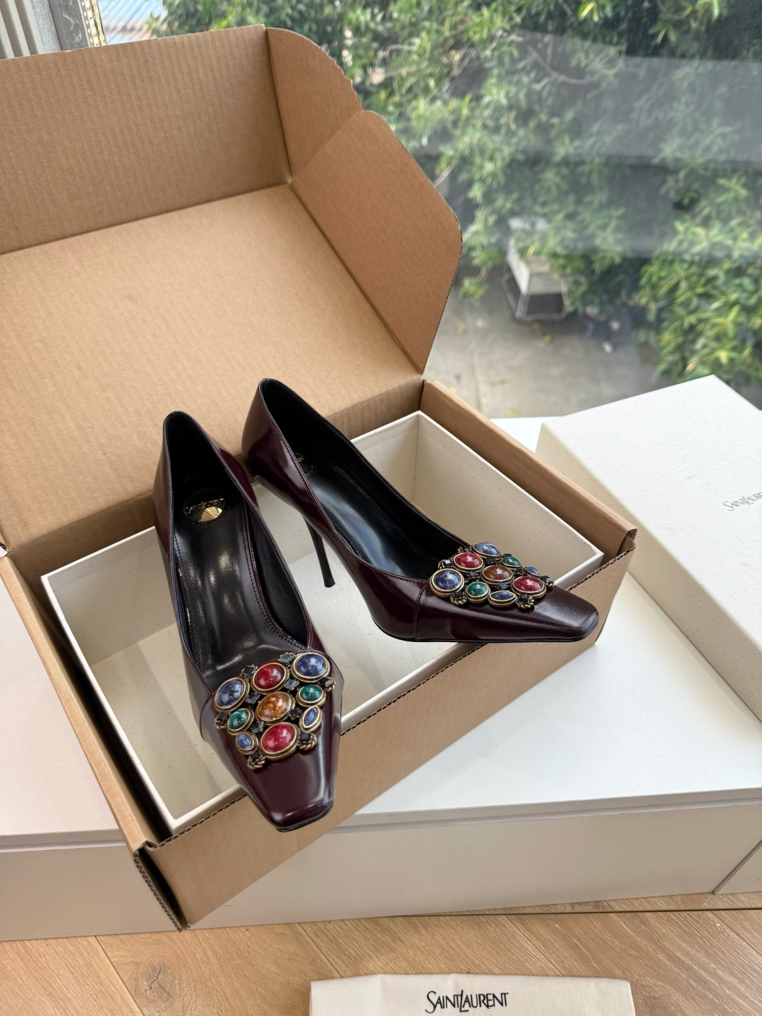 G288顶级品质Saint Laurent / 圣罗兰新款单鞋尖头高跟鞋YSL姐姐的美丽尤物高跟鞋 又是人间圣罗兰 Ro G288顶级品质Saint Laurent / 圣罗兰新款单鞋尖头高跟鞋YSL姐姐的美丽尤物高跟鞋 又是人间圣罗兰 Ro