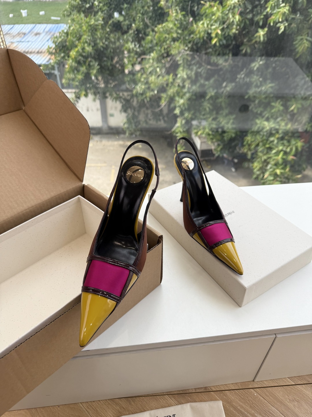 G288顶级品质Saint Laurent / 圣罗兰新款单鞋尖头高跟鞋YSL姐姐的美丽尤物高跟鞋 又是人间圣罗兰 Ro
